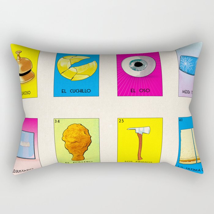 BB LOTERIA POD CASE & SKIN Rectangular Pillow