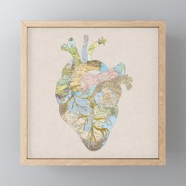 A Traveler's Heart (N.T) Framed Mini Art Print