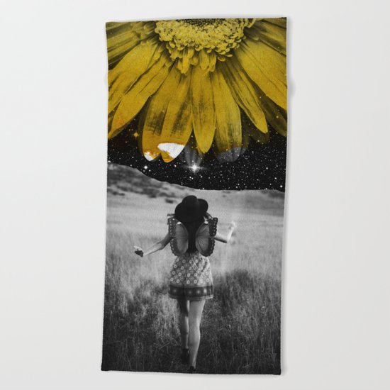 Yellow Beach Towel