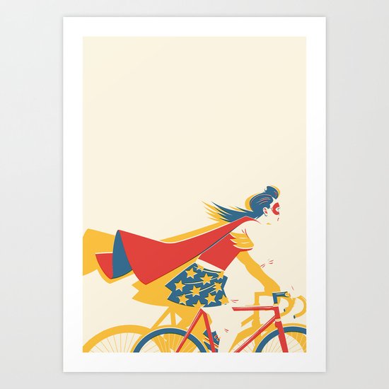 Superheroes SF Art Print