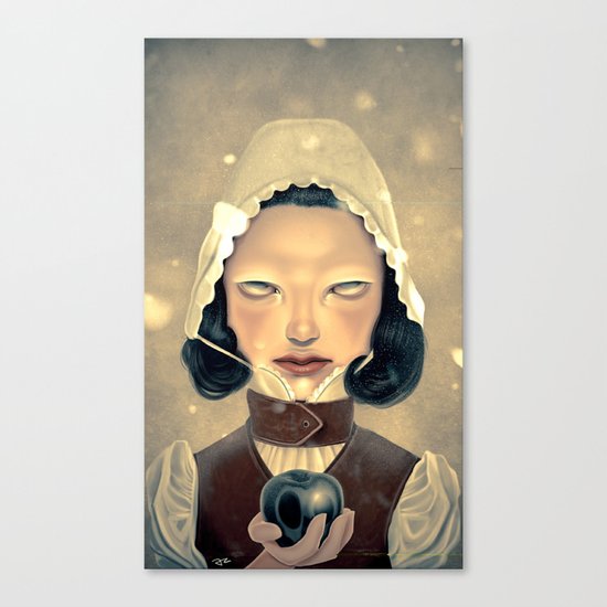 Snowhite Canvas Print