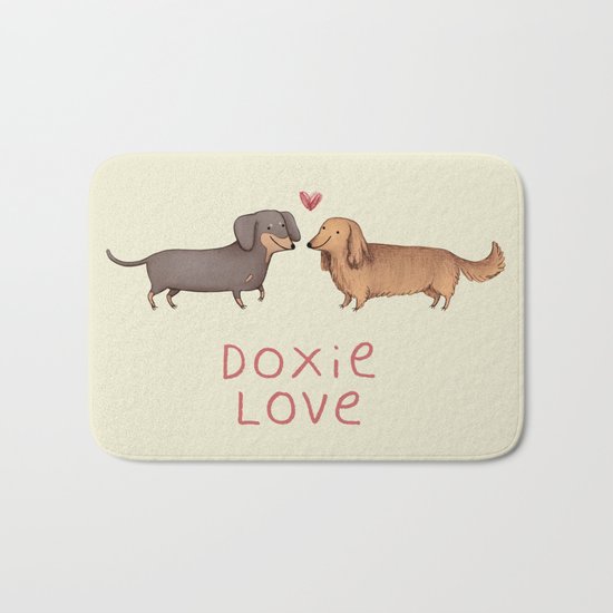 Doxie Love Bath Mat