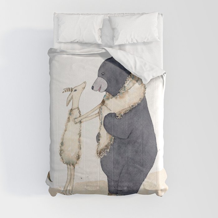 Winter gift for Bear Comforter