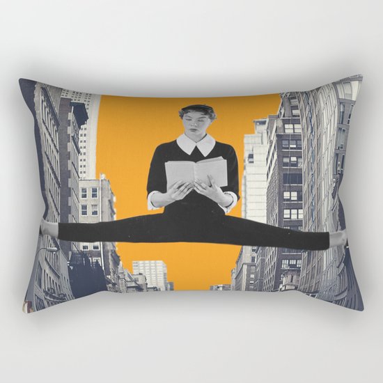 Uptown Girl Rectangular Pillow