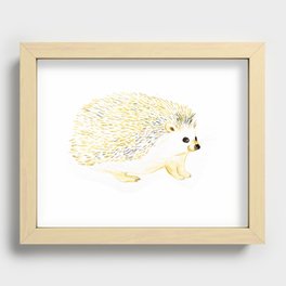 Unatypical Hedgehog Recessed Framed Print