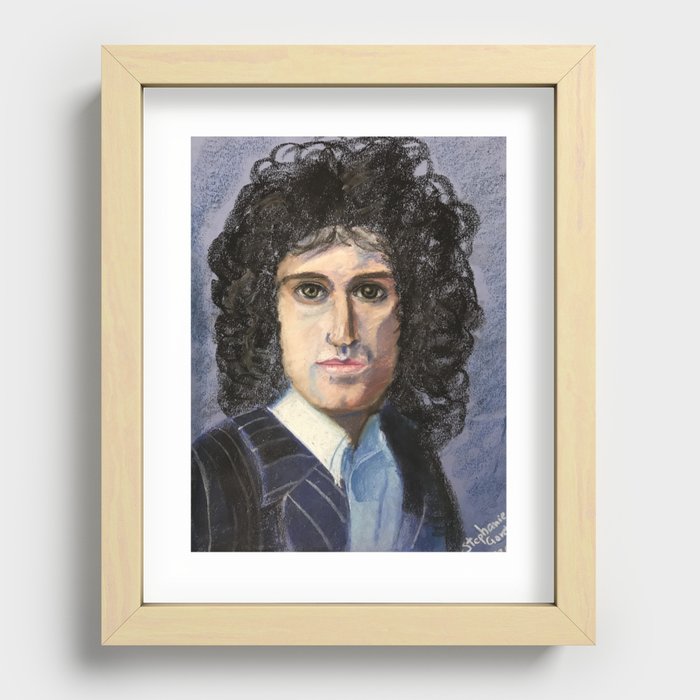 Rock star Recessed Framed Print