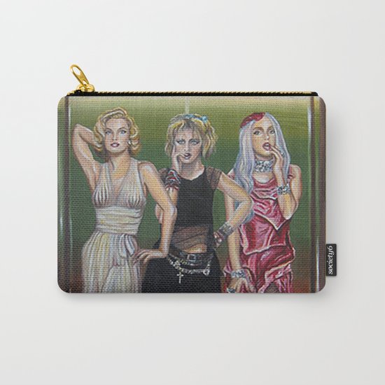 evolution of the scandalous blonde bombshell in an elevator Carry-All Pouch