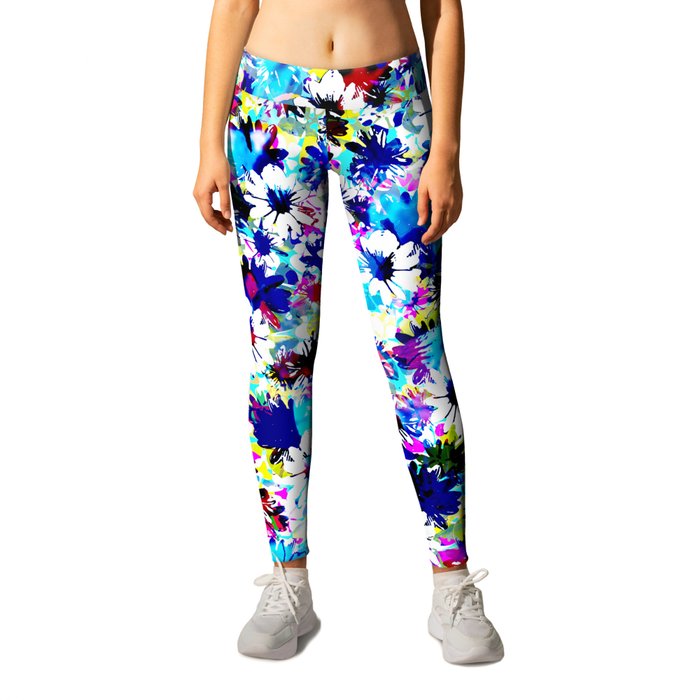Floral 2 Leggings by Aimee St Hill | Society6