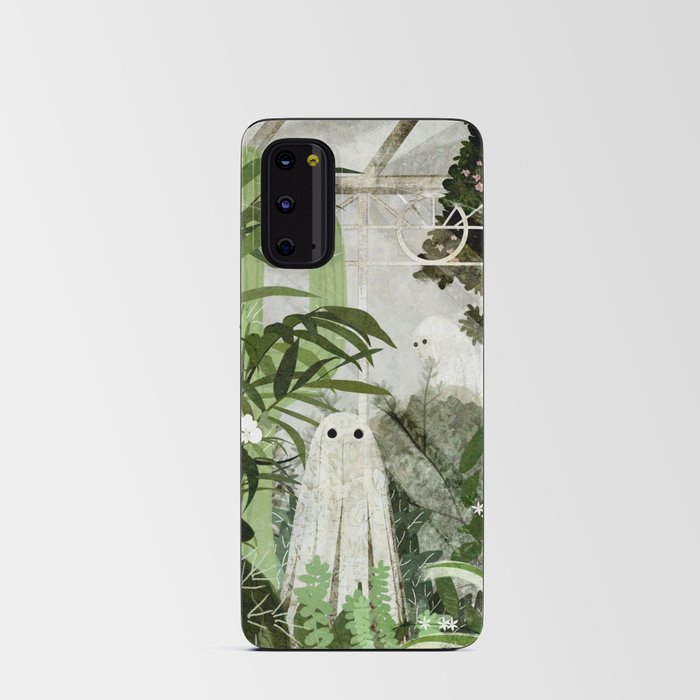 There's A Ghost in the Greenhouse Again Android Card Case