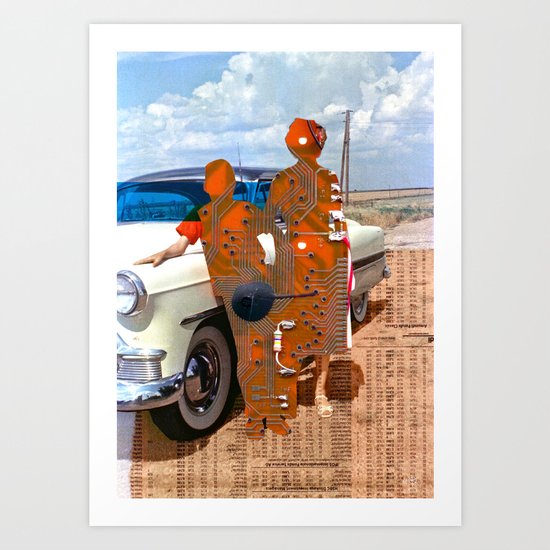 Lost Memories 3 Art Print