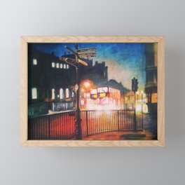 Kensington, London Framed Mini Art Print