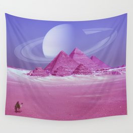 Pyramids, Saturn & the Desert Wall Tapestry