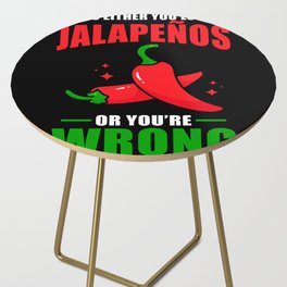 Jalapenos Side Table