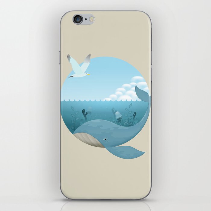 Whale & Seagull (US and THEM) iPhone Skin