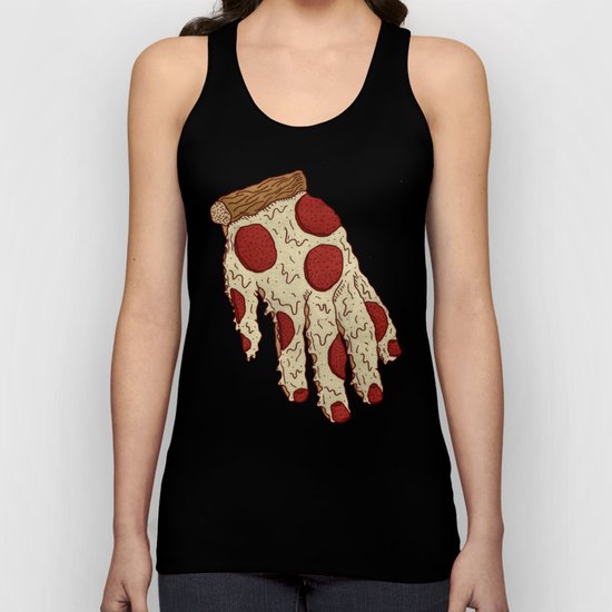 PIZZA HAND Unisex Tank Top