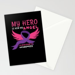 Hero Angel Alzheimer Alzheimer's Awareness Stationery Card