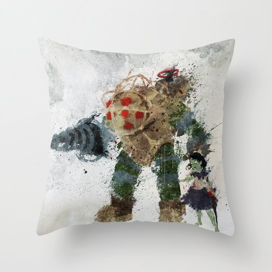 Bubbles Throw Pillow