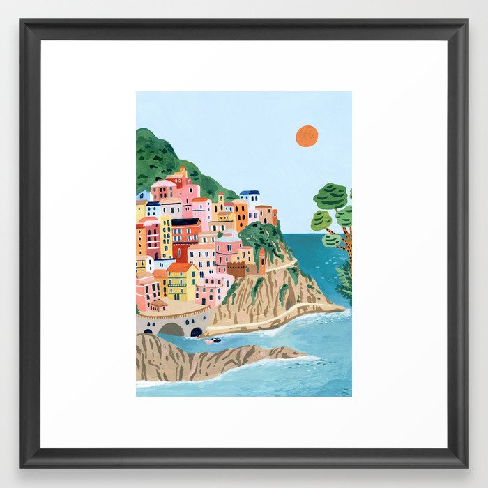 Cinque Terre Framed Art Print