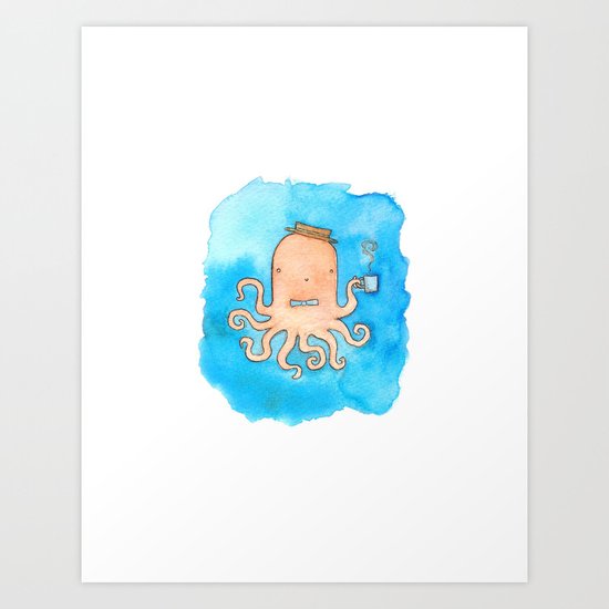 Octopus Art Print