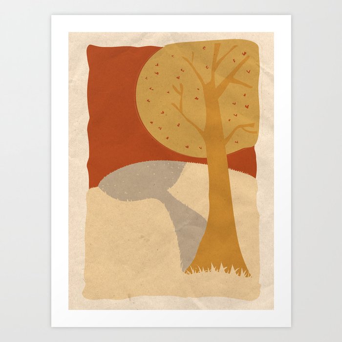 Trees 2 Art Print