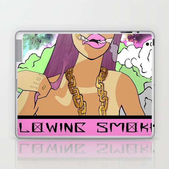 Blowing Smoke Laptop & iPad Skin