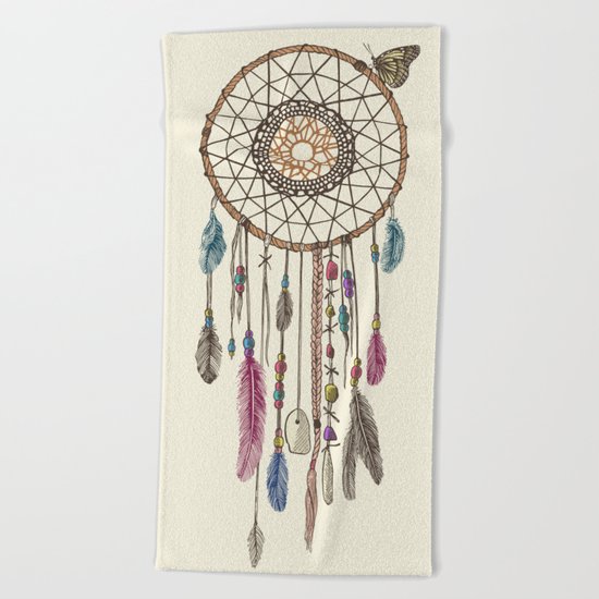 Lakota (Dream Catcher) Beach Towel