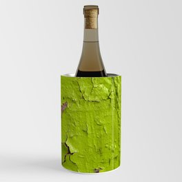 Green, yellow painted wall Wine Chiller