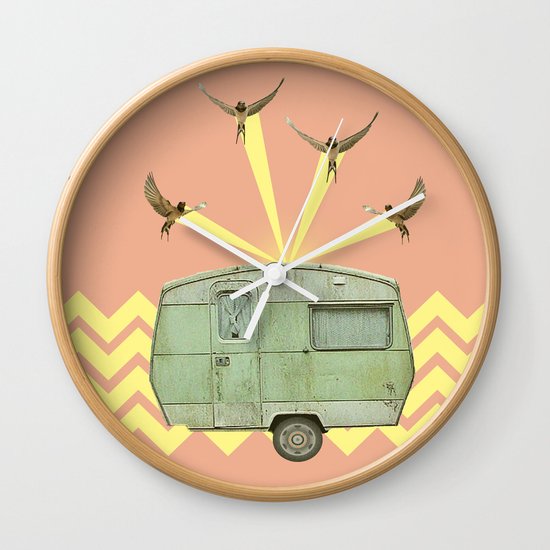 The best way to travel Wall Clock