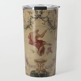 Antique 18th Century 'Saturn' French Tapestry Travel Mug