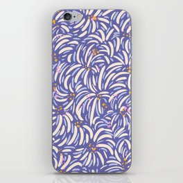 Powerful and floral pattern iPhone Skin
