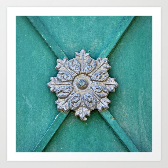 Door Detail - Old City Jerusalem Art Print
