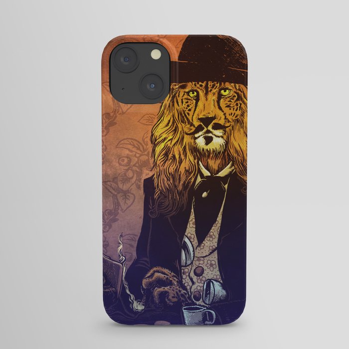 Low down, no good, Lion Cheetah iPhone Case