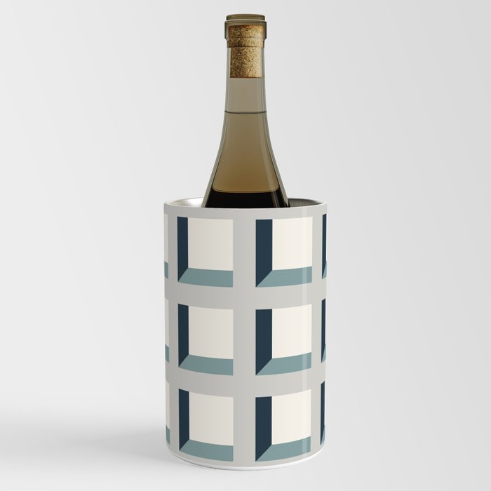 Minimalist 3D Pattern XI Wine Chiller