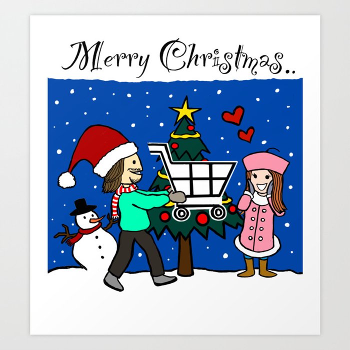 Special Christmas Gift Art Print