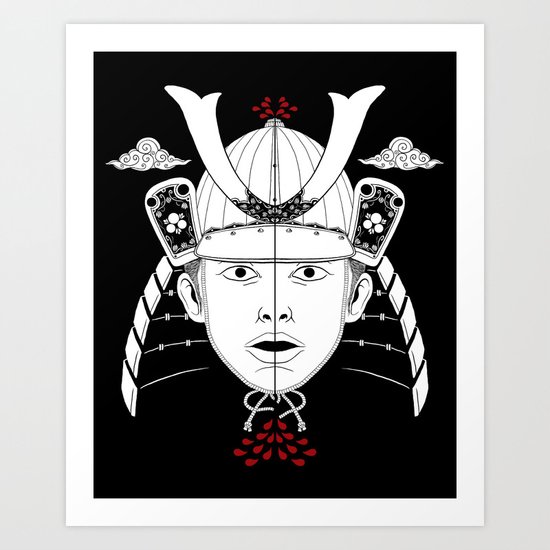 Perfect Samurai Slice Art Print