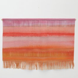 Watercolor Sunset Sky Wall Hanging