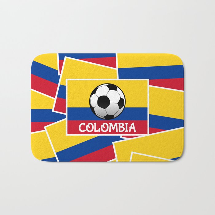 Colombia Football Bath Mat