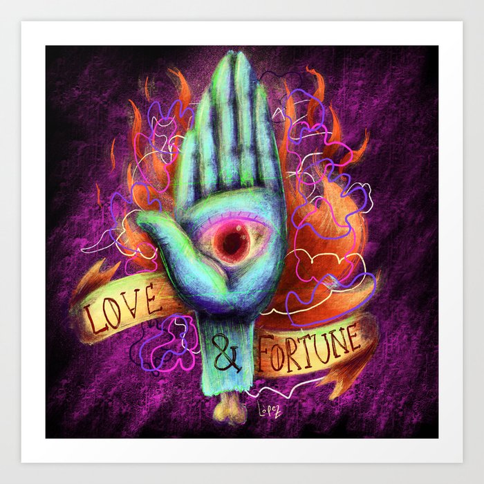 Love & Fortune Art Print