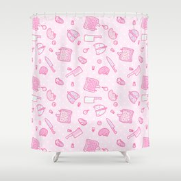 Sweet Yandere (Pink) Shower Curtain