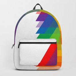 Rainbow Up! Backpack | Arrow, Up, Rainbow, Nohate, Noh8, Shapes, Curated, Concept, Digital, Stencil 