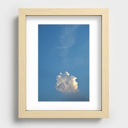 Inner Sky - Cloud Nine Recessed Framed Print