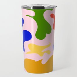 15 Henri Matisse Inspired 220527 Abstract Shapes Organic Valourine Original Travel Mug