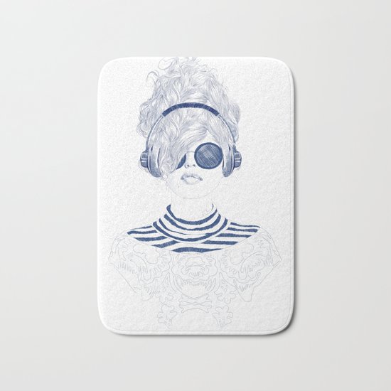 Groove Baby Bath Mat