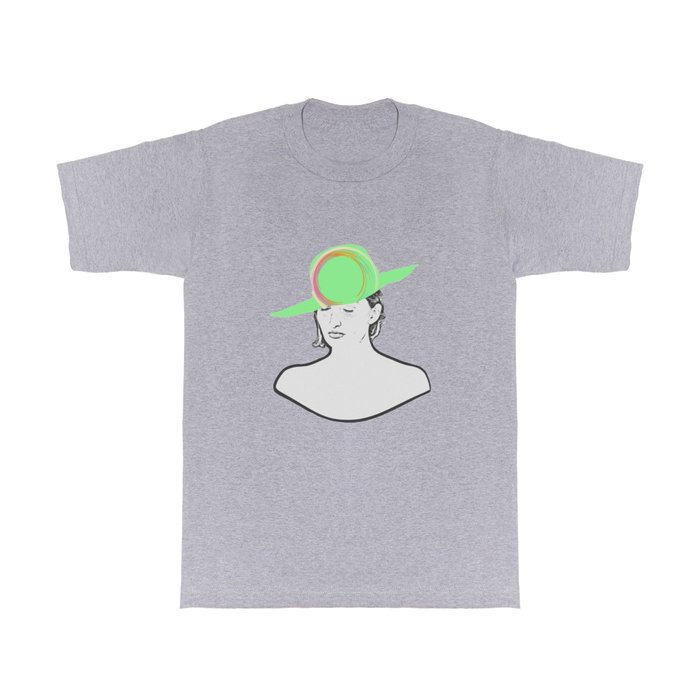 Lady with Hat-14 T Shirt