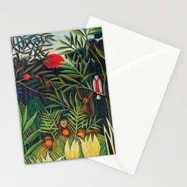 Rousseau, Exotic, Vintage, Artprint Stationery Card