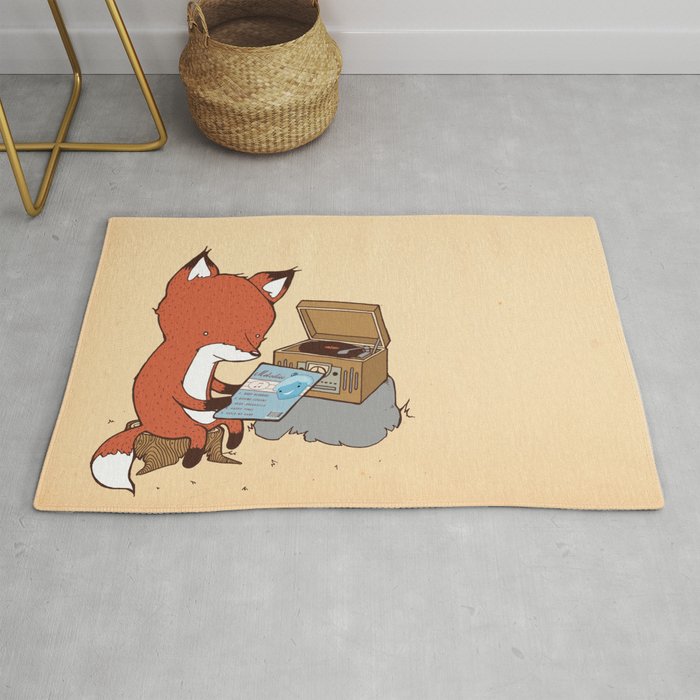 Record Player Rug