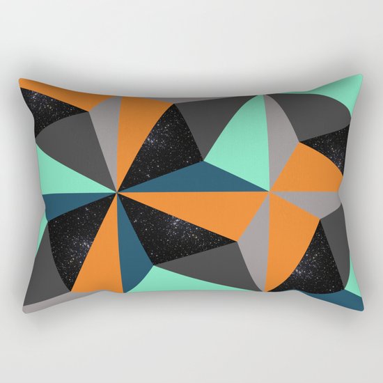 View at Night Rectangular Pillow