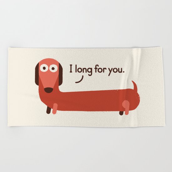 In the Wurst Way Beach Towel