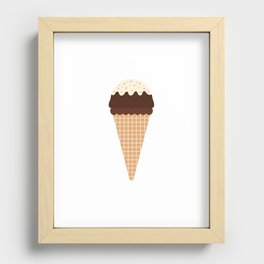 Ice Cream Recessed Framed Print