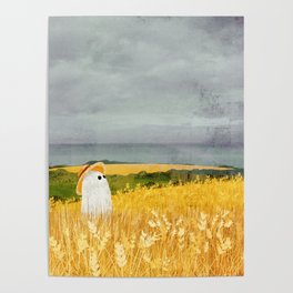There's a ghost in the wheat field again... Poster